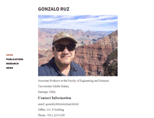 Tablet Screenshot of gonzaloruz.com